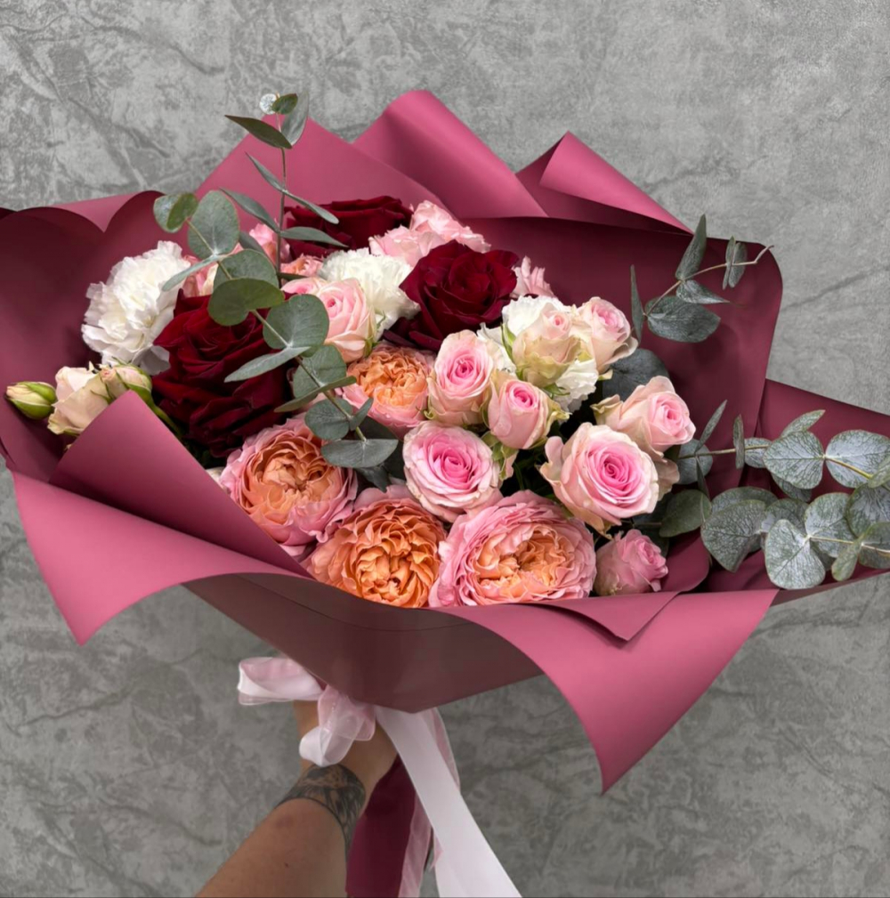 Букет "Шальная императрица - Джульетта"