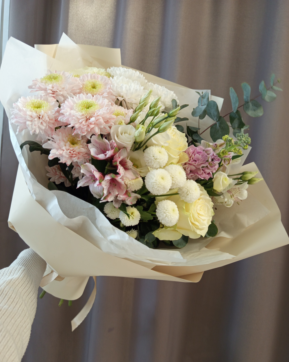 Букет "Аромат матиоллы"