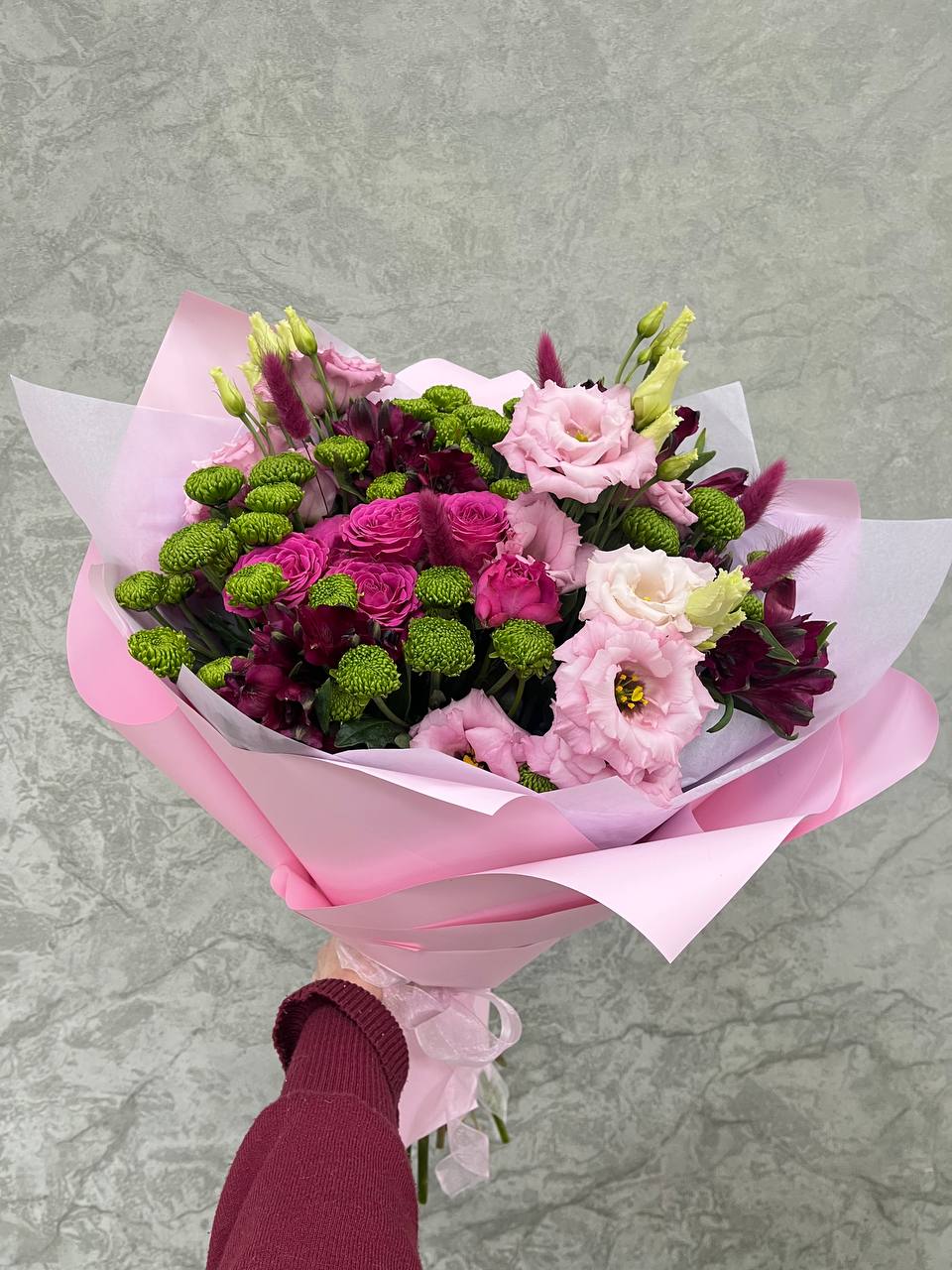 Букет "Нотки февраля"