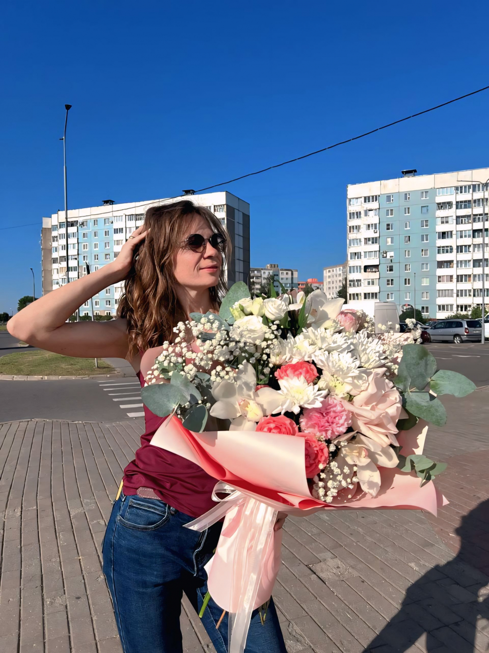 Букет "Соблазн орхидей"